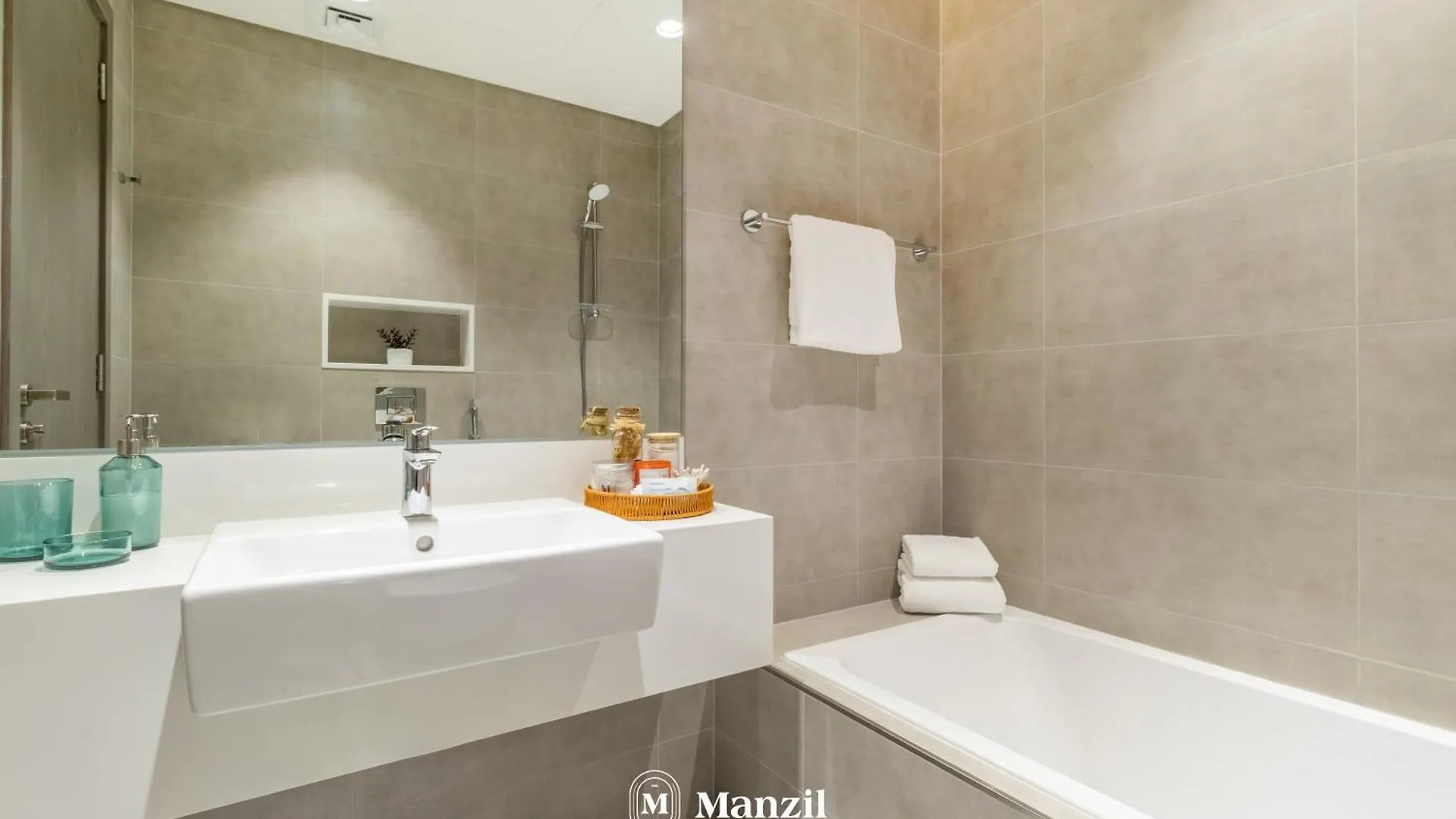 Manzil - 1Br In District One Residences With Beach & Lagoon Access 迪拜